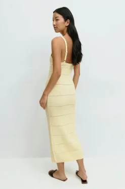Knitted midi dress