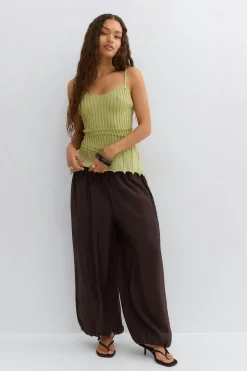 Knitted singlet