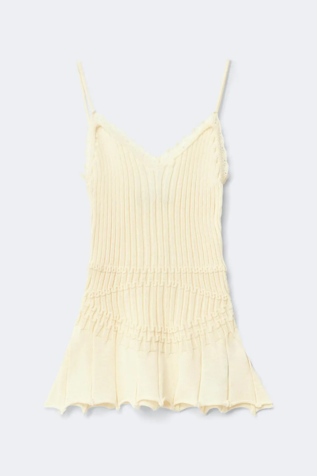 Knitted singlet