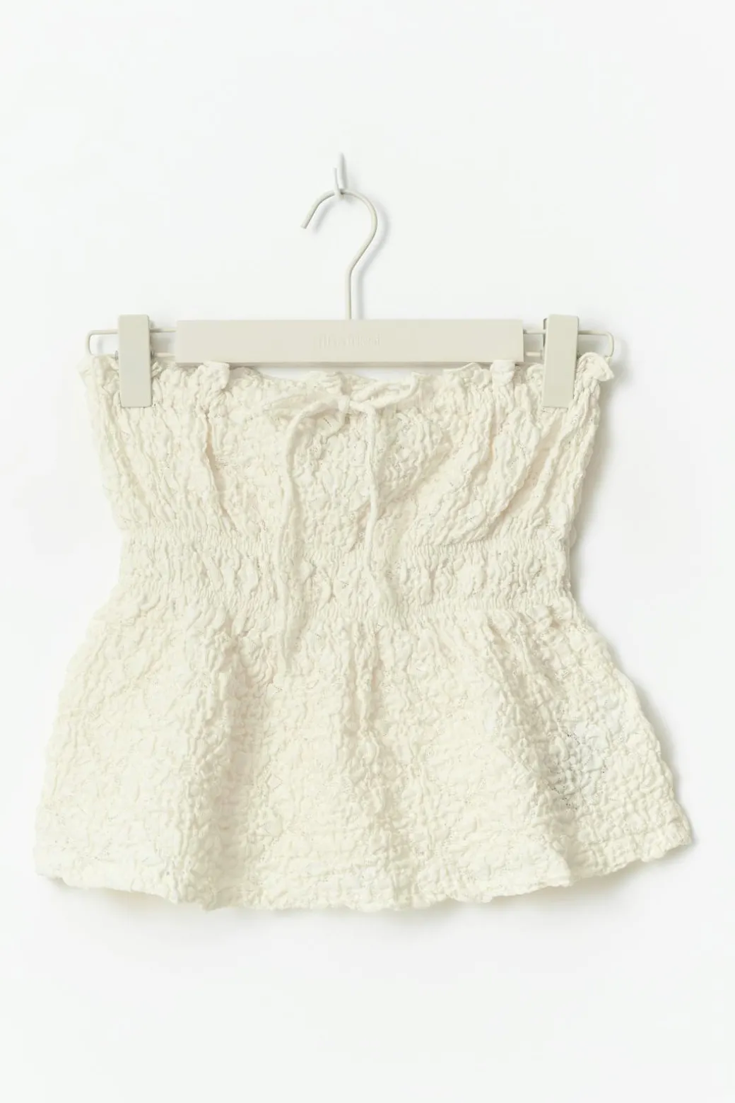 Lace bandeau top