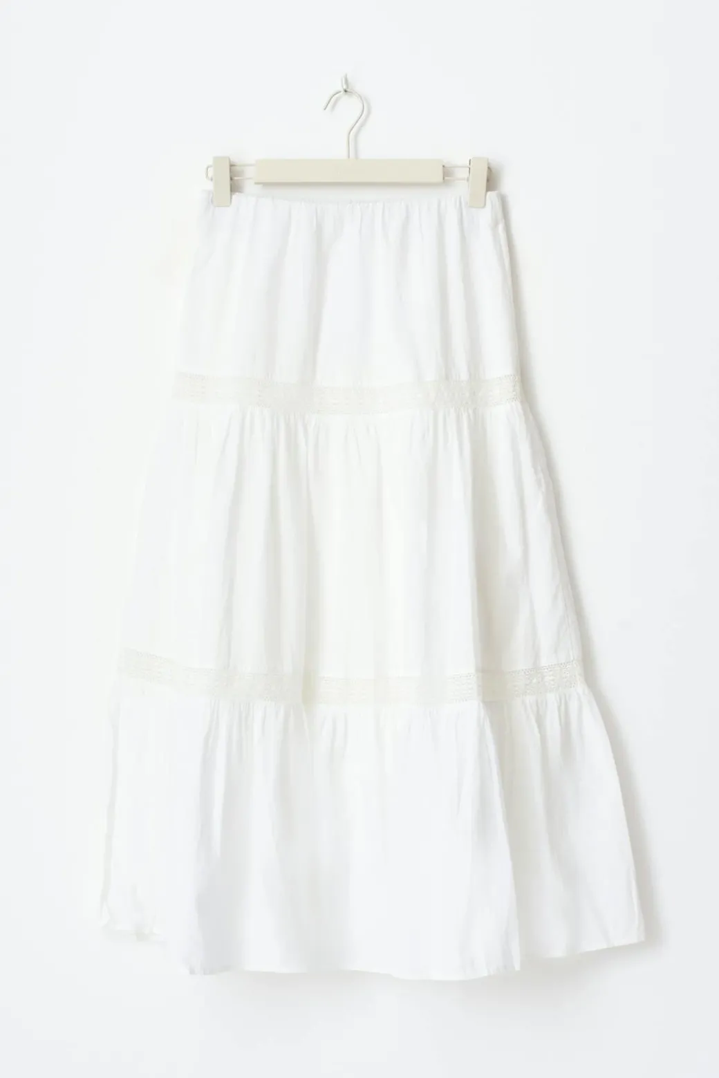 Lace maxi skirt