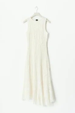 Lace midaxi dress