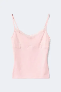 Lace strap singlet