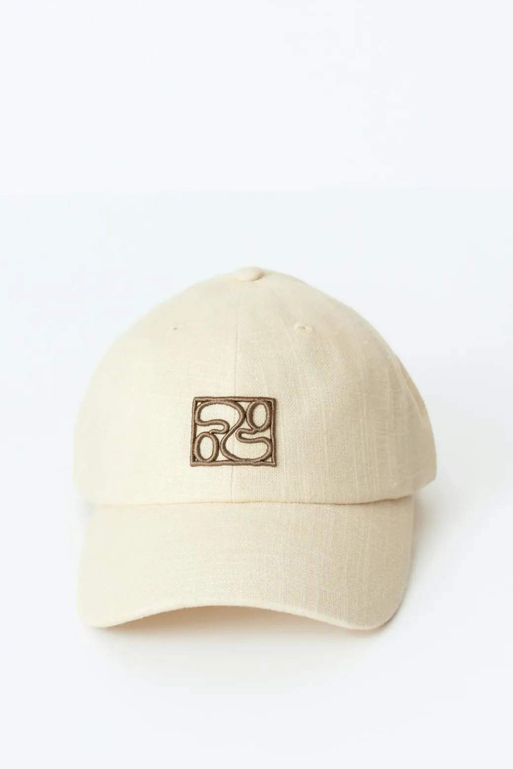 Linen blend cap