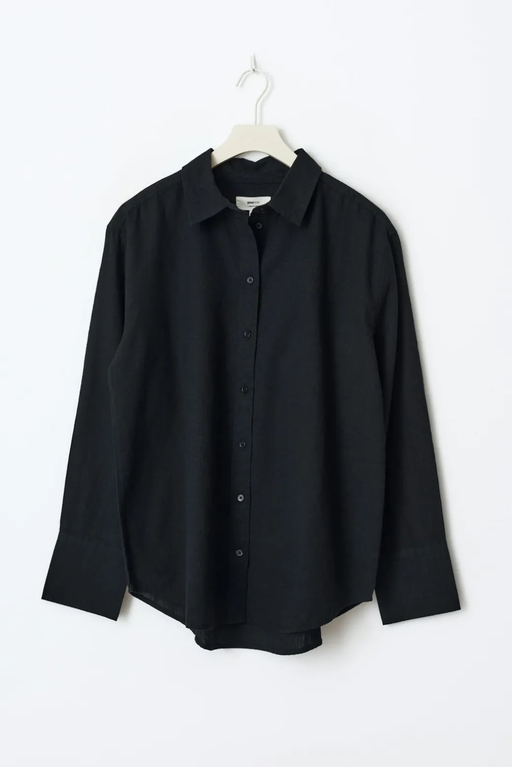 Linen blend shirt