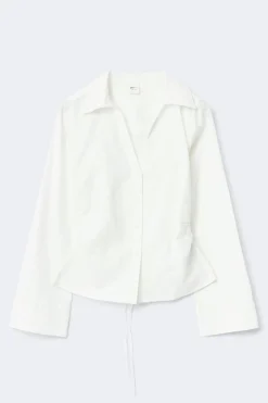 Linen blend shirt