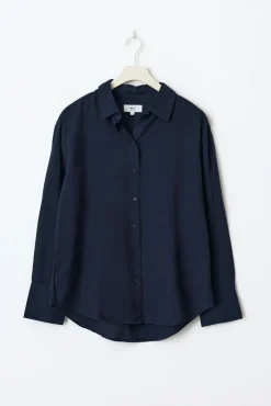 Linen blend shirt
