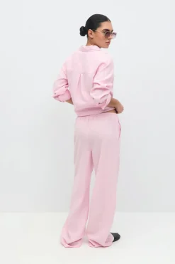 linen blend trousers