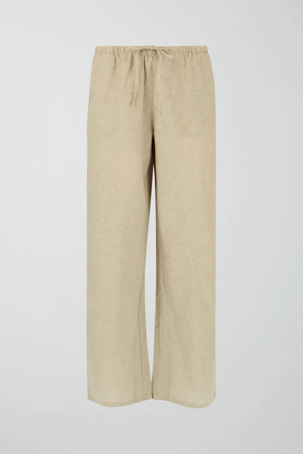 linen blend trousers