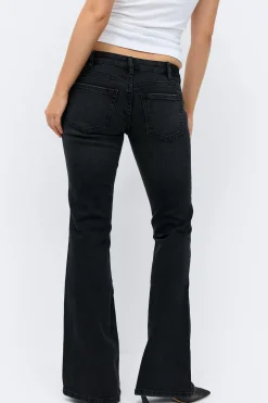 Low flare jeans