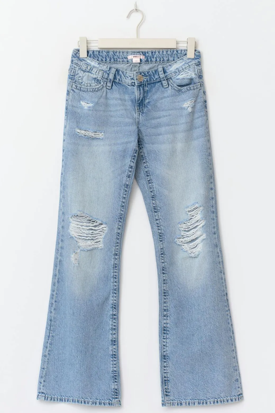 14+ low loose bootcut jeans