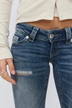 14+ low rise flare jeans