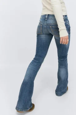 14+ low rise flare jeans