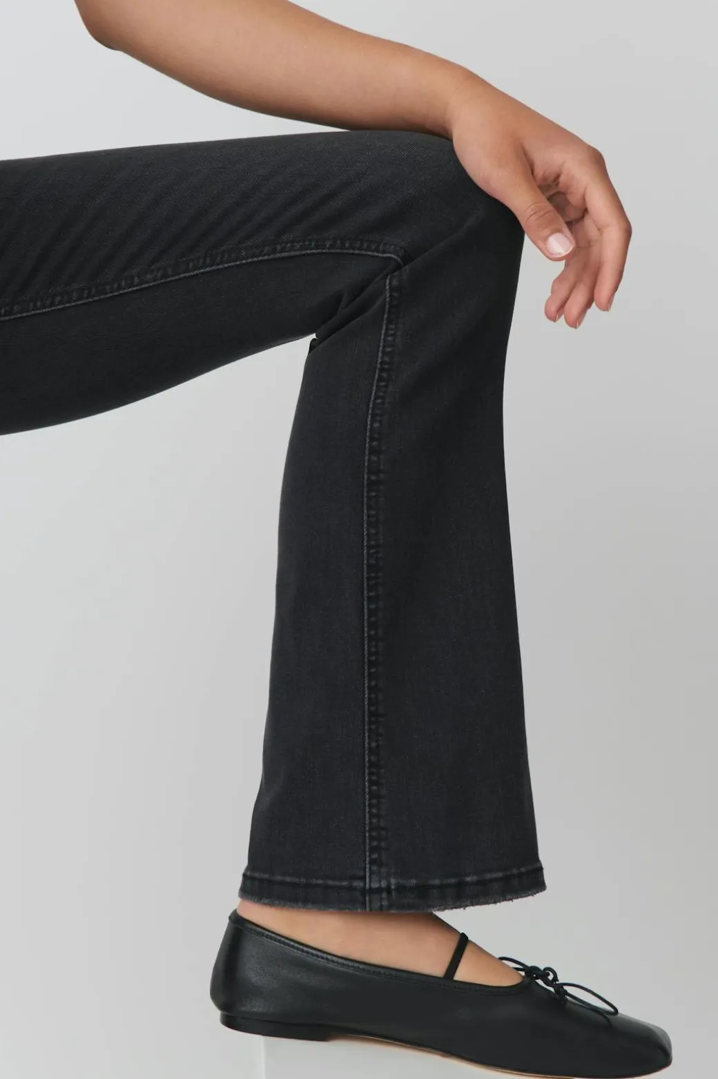 Low waist bootcut jeans