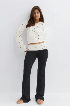 14+ low waist fold trousers