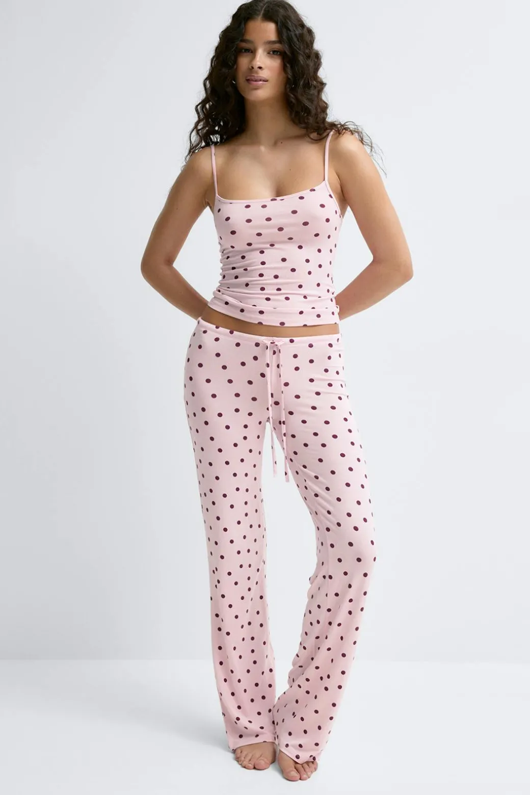Low waist loungewear trousers