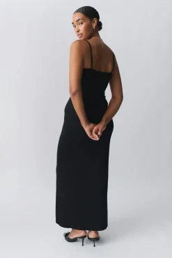 maxi slip dress