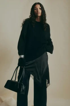 Merino wool knitted sweater
