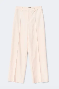 Mid waist wide trousers