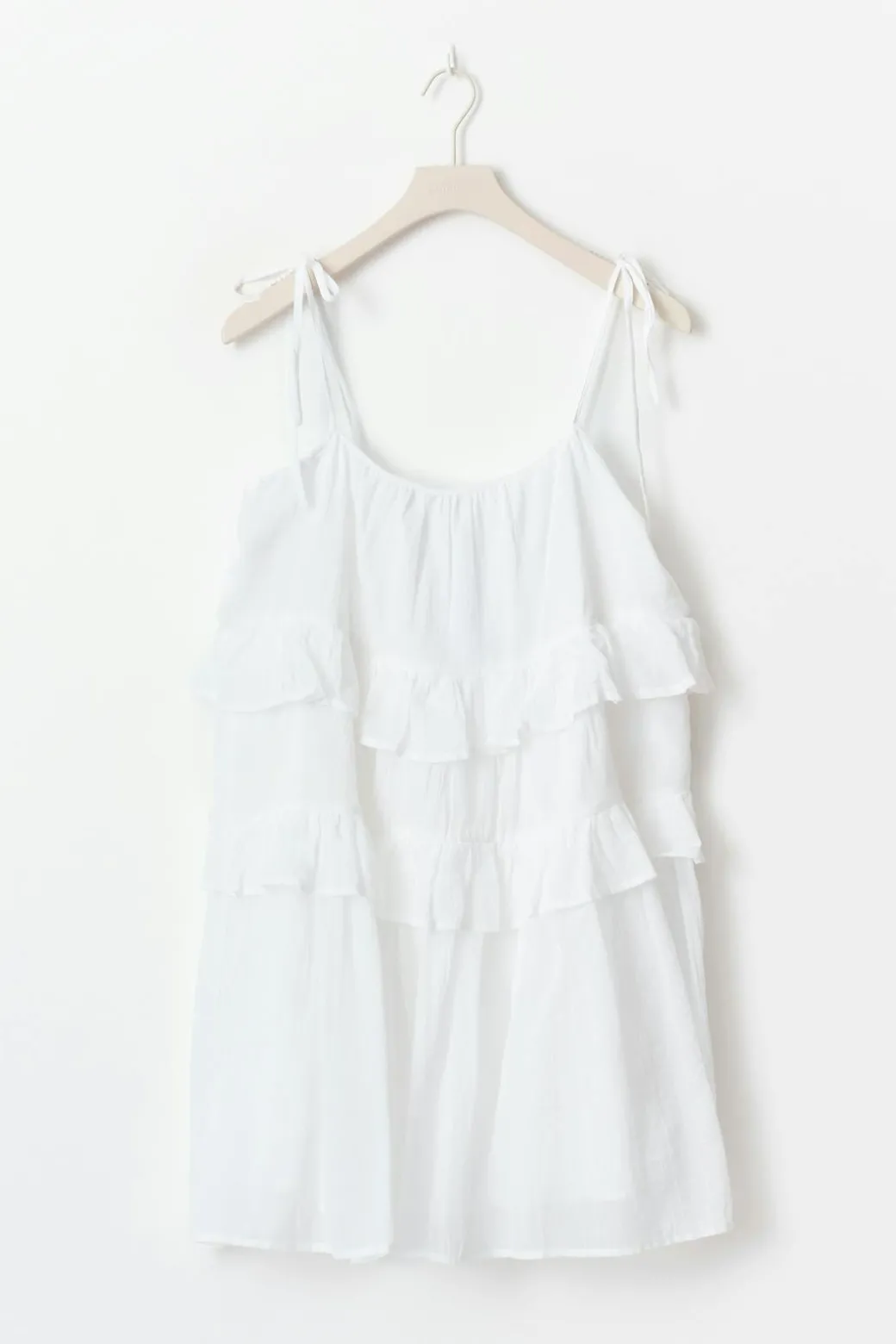 Mini frill dress