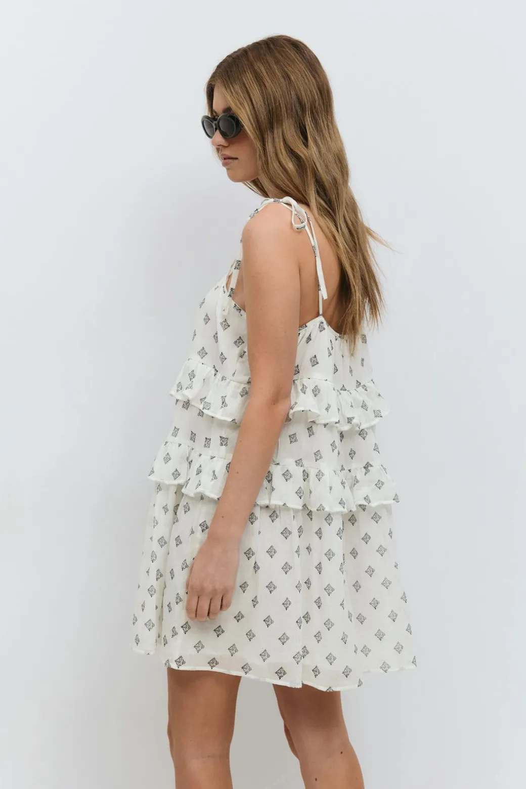 Mini frill dress