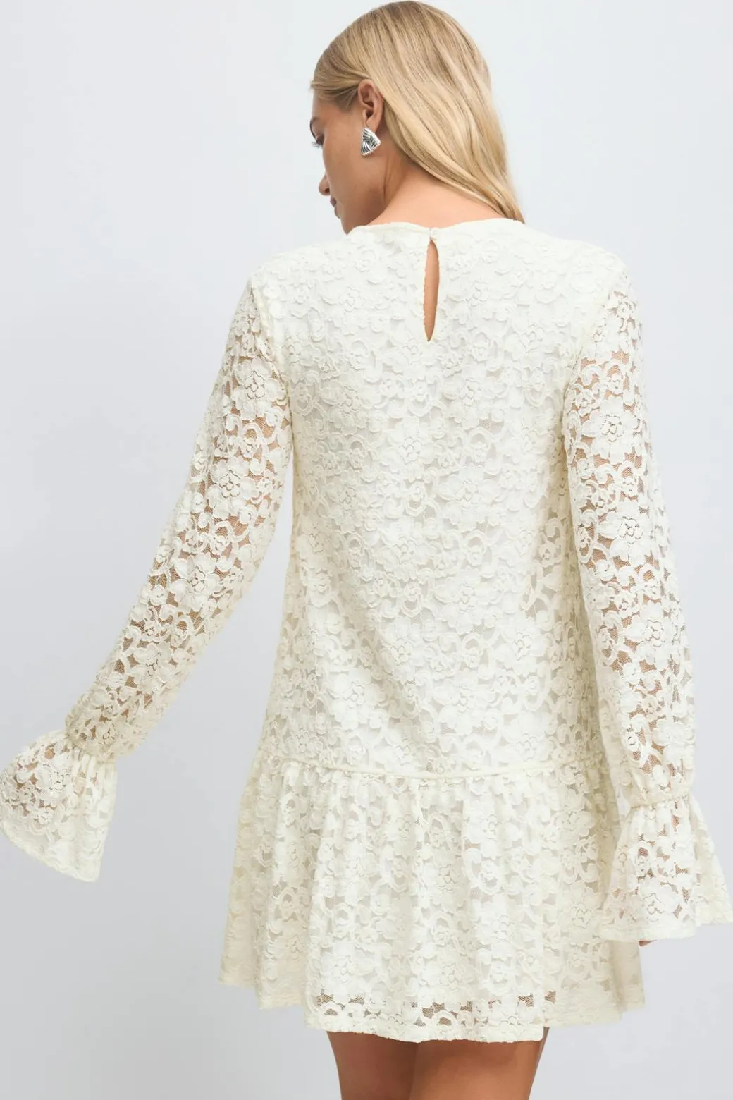 Mini lace dress