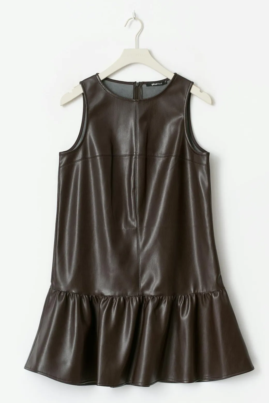 Mini pu dress
