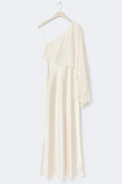 One shoulder maxi dress