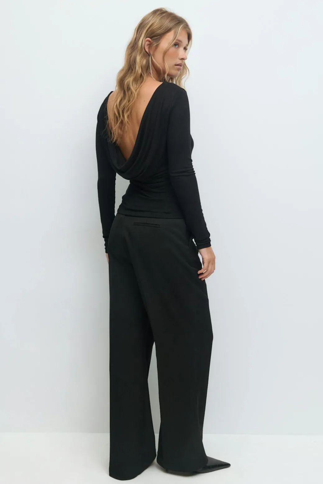 Open back top
