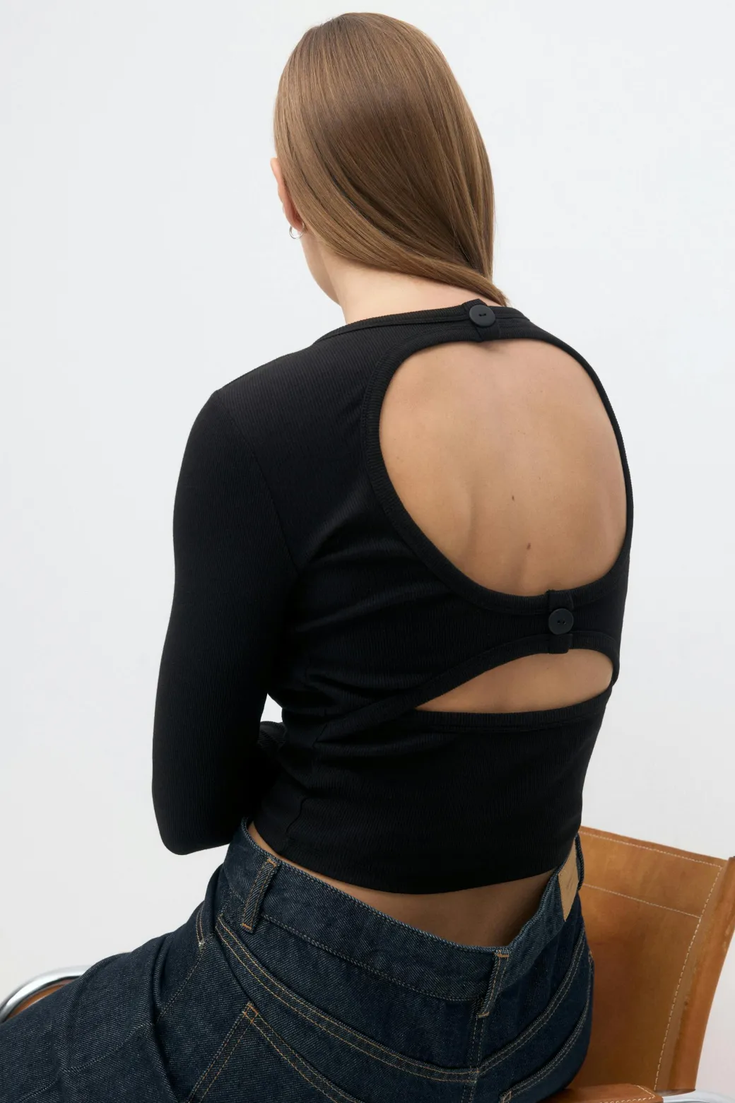 Open back top