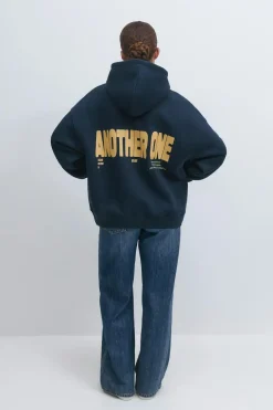Oversized print hoodie