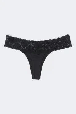 3-pack soft micro thong