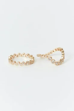 2-pack wave rings