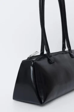 Patent shoulder bag
