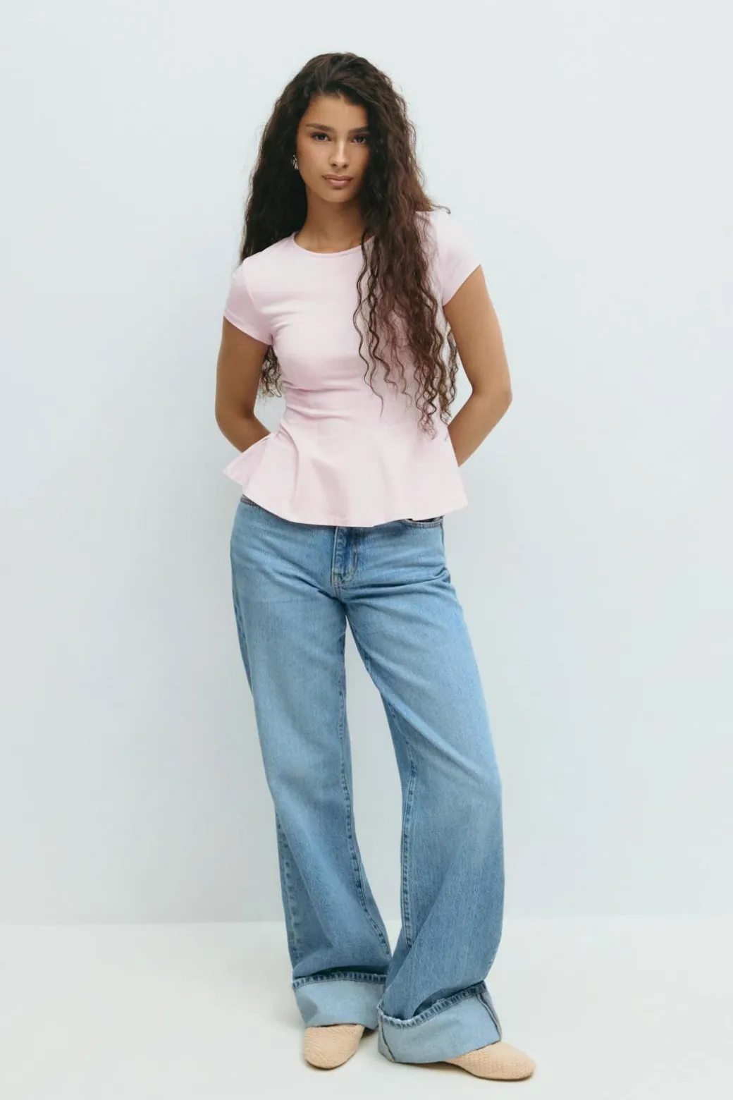 Peplum top