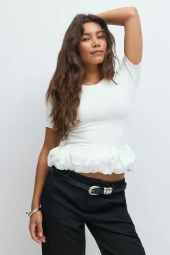Peplum top