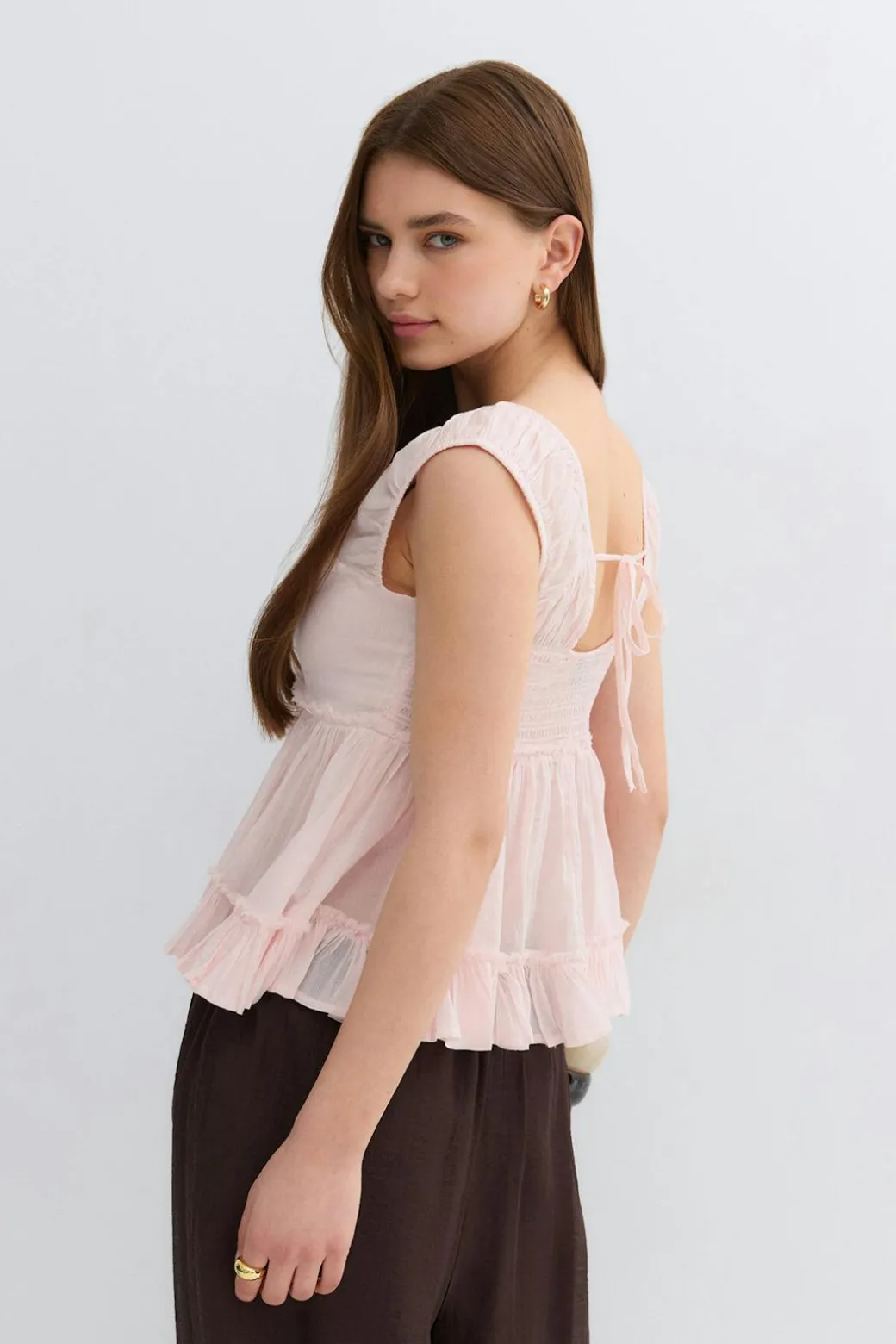 Peplum top