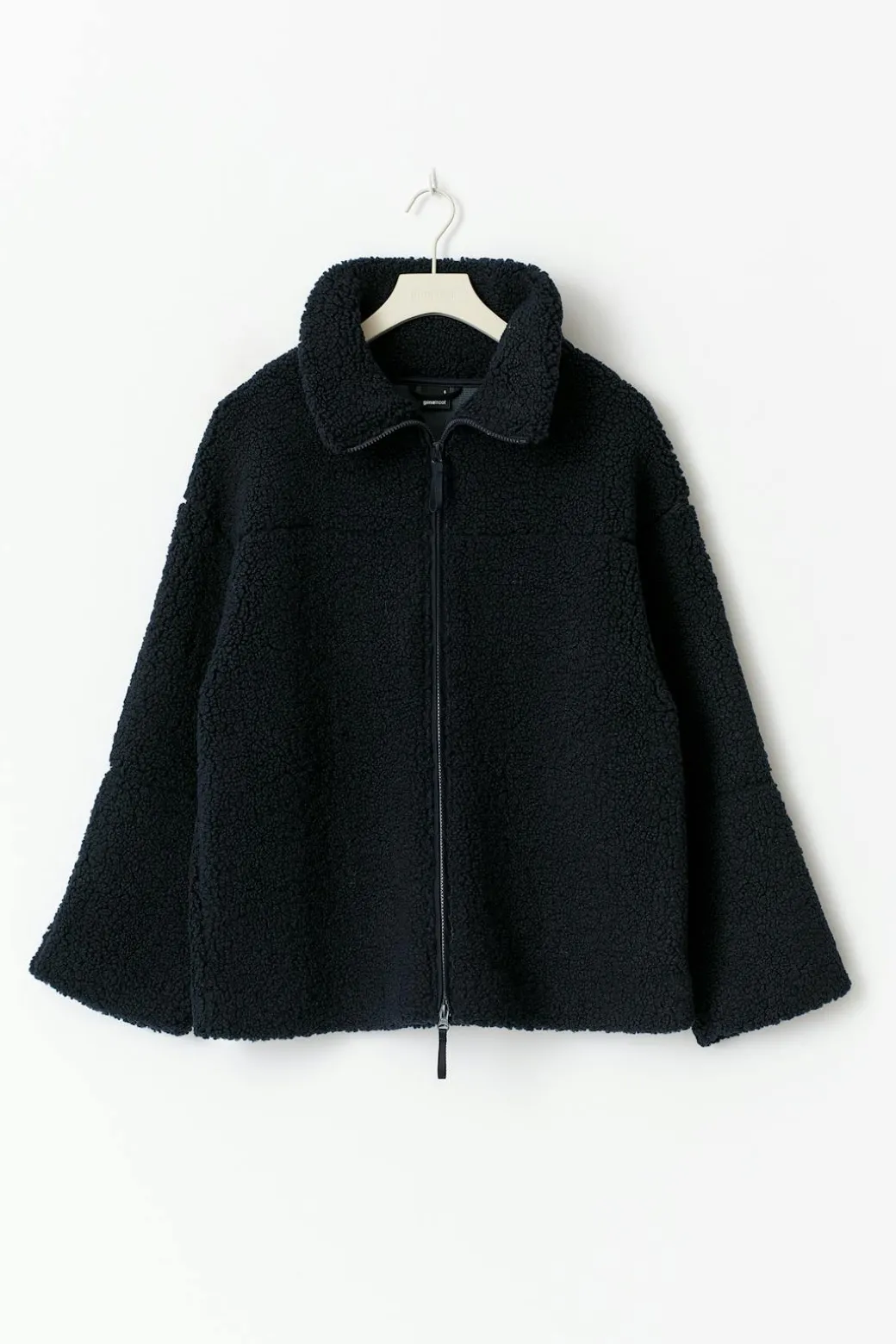 Pile zip jacket