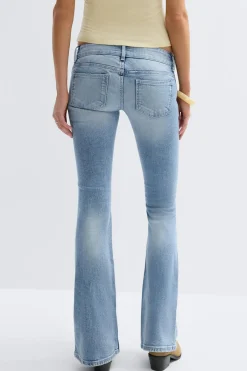 14+ pleated flare jeans tall