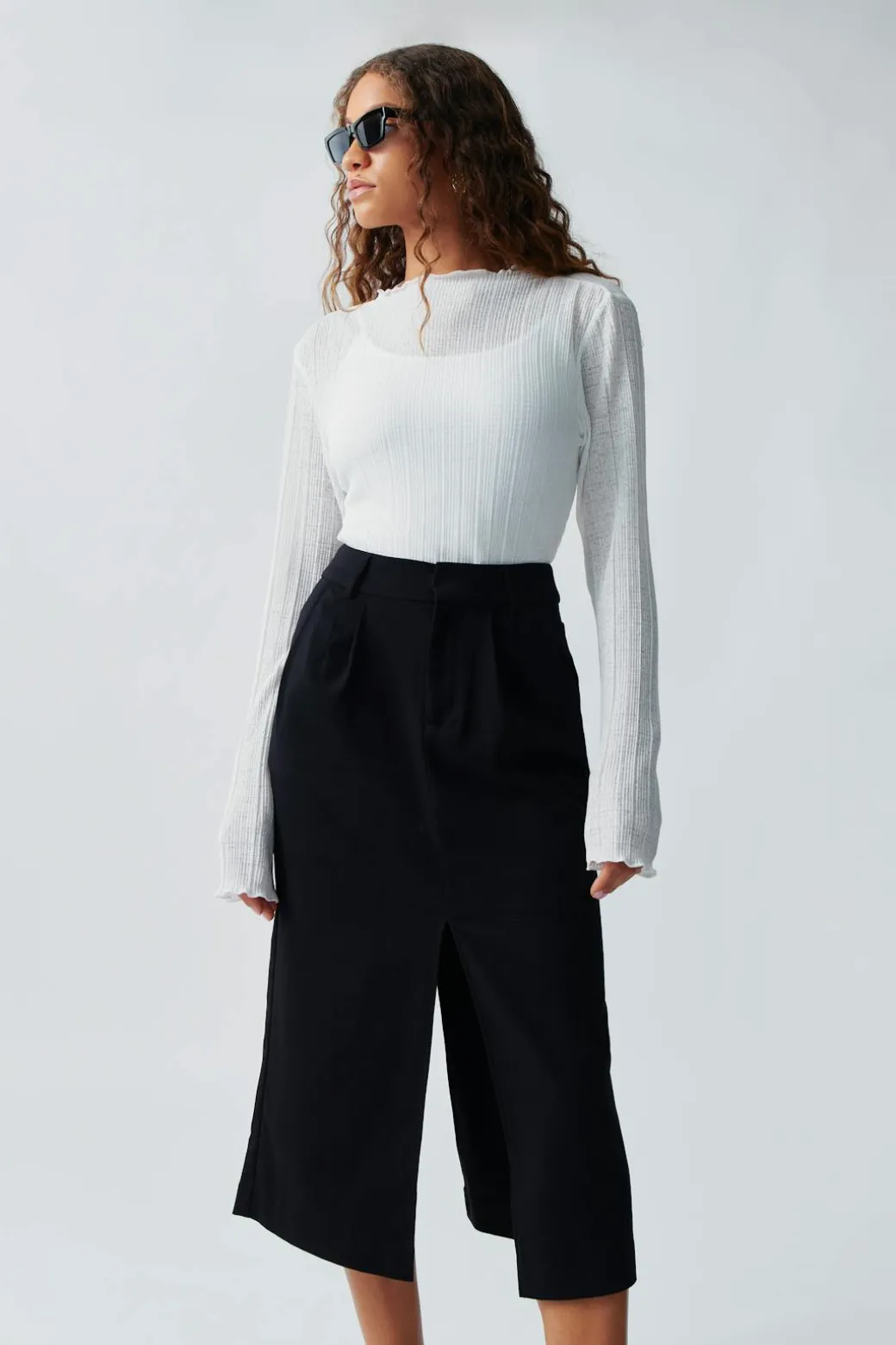 Pleated skirt