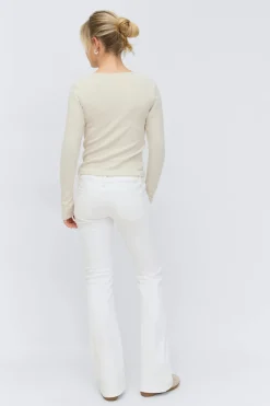 14+ pleated tie jeans