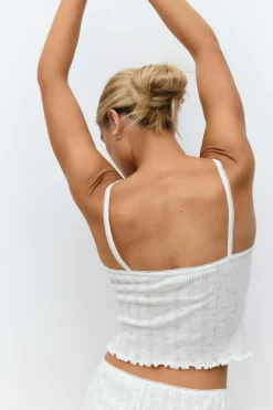 Pointelle singlet