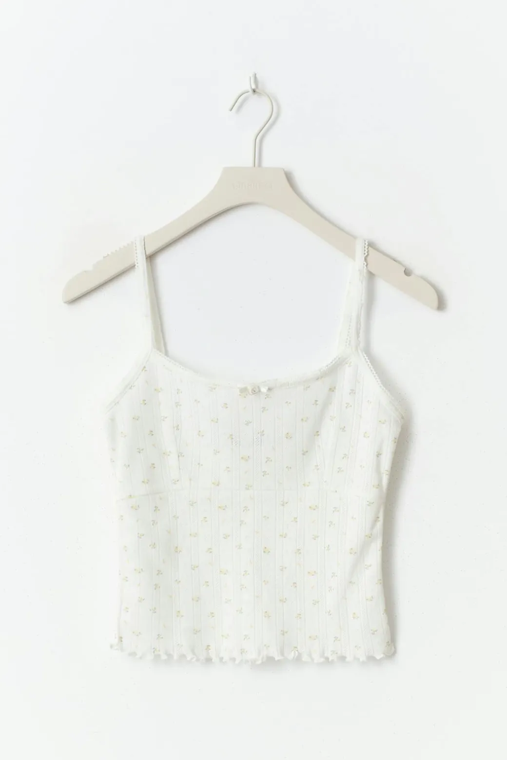 Pointelle singlet
