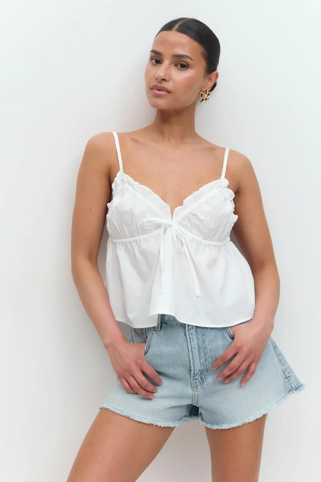 Poplin singlet
