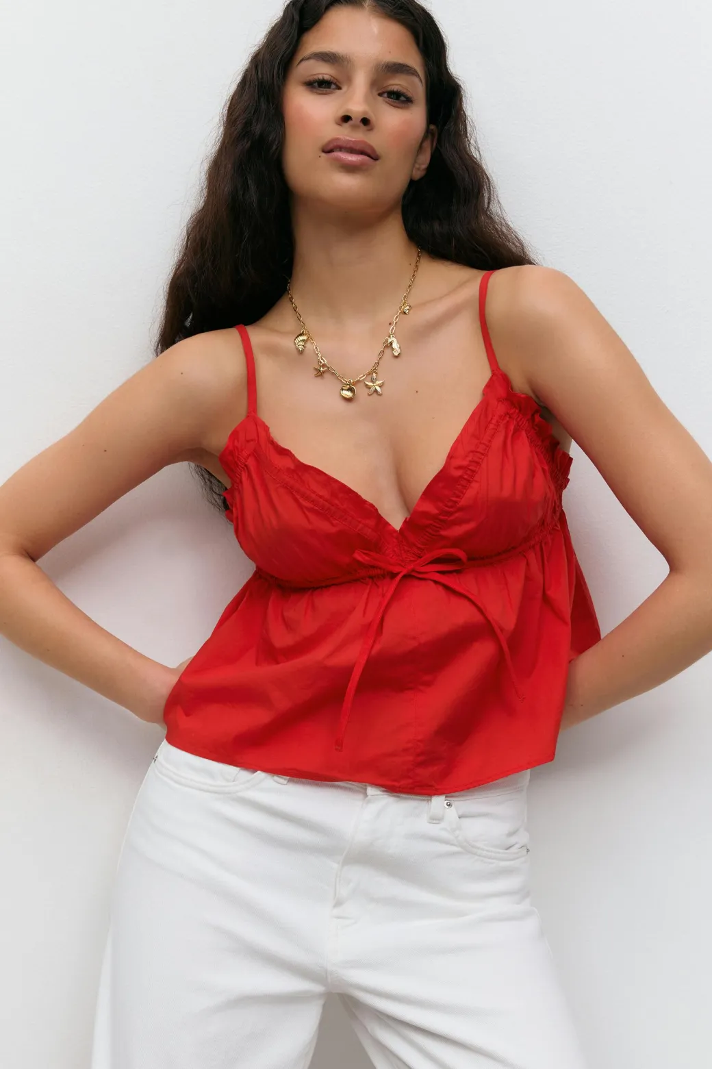 Poplin singlet