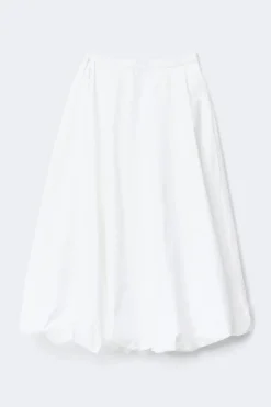 Poplin skirt