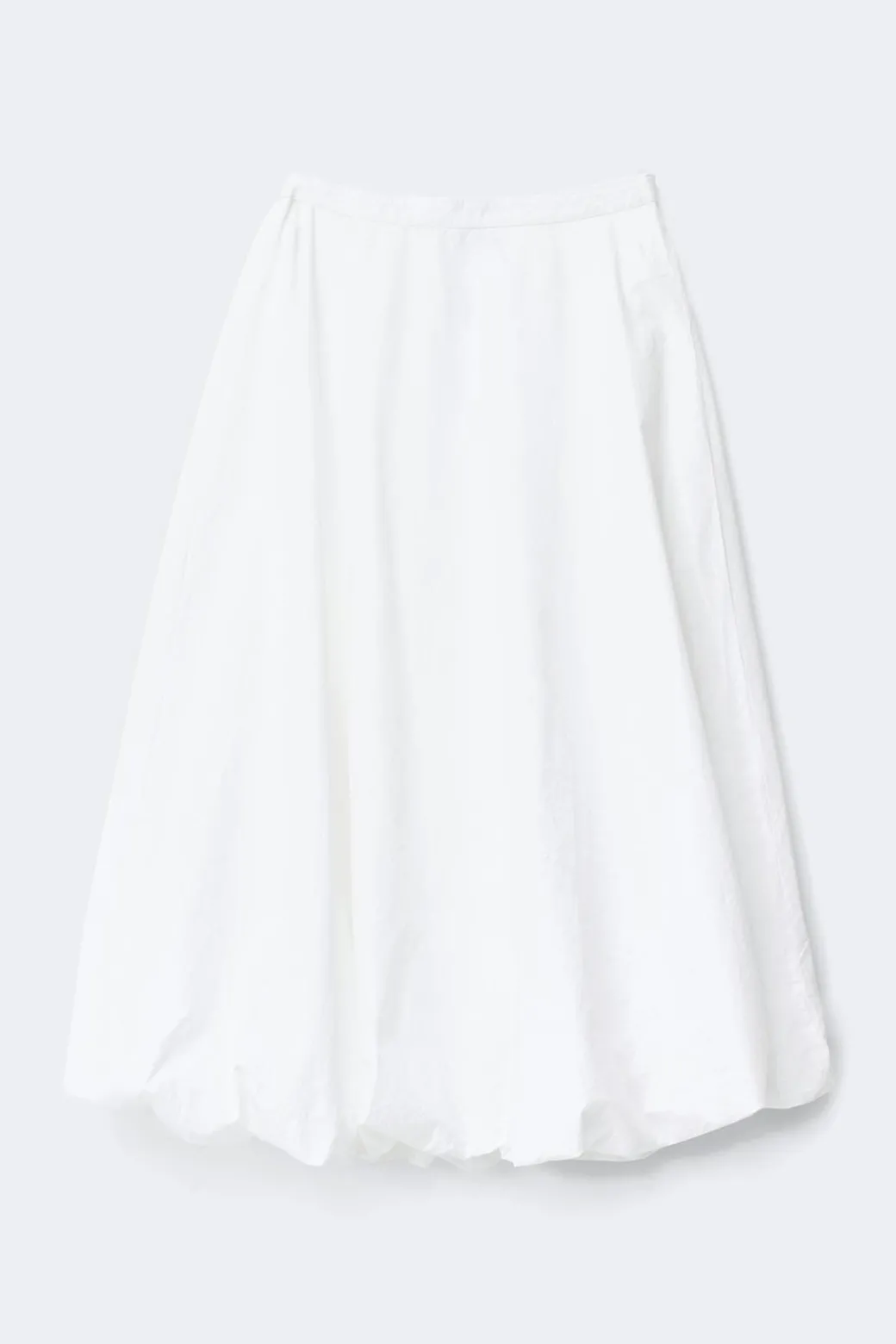 Poplin skirt