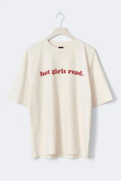 Printed oversized tee