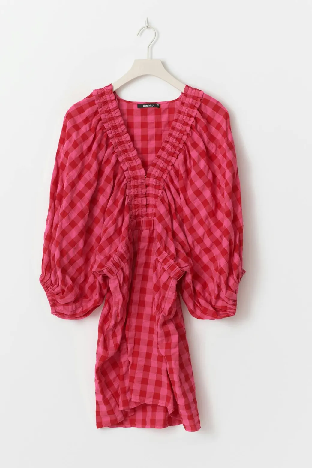 Puff sleeve mini dress