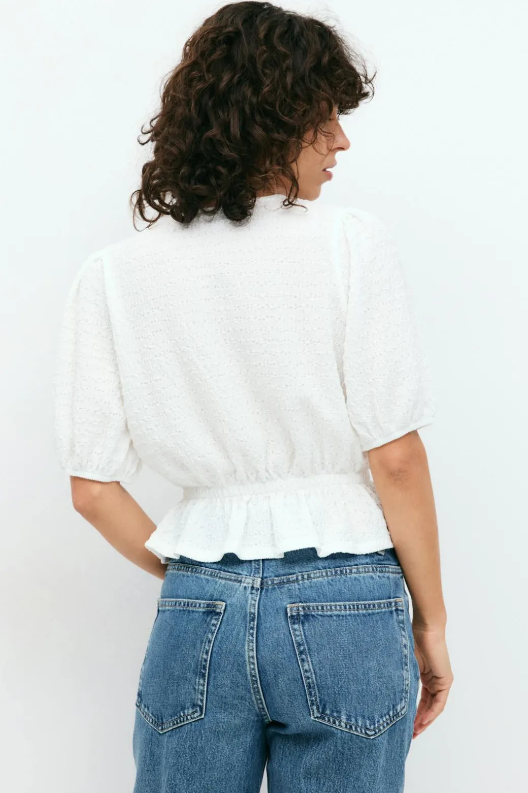 Puff sleeve top
